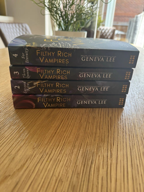 Filthy Rich Vampires Series 4 Books Collection Set by Geneva Lee Second Rite