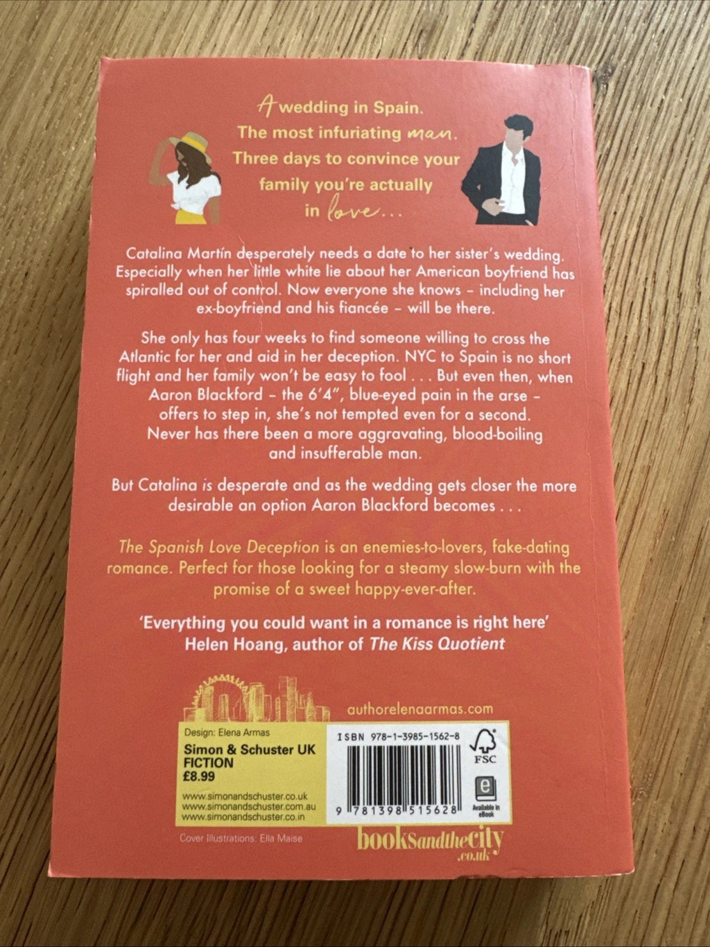 The Spanish Love Deception by Elena Armas (Paperback)