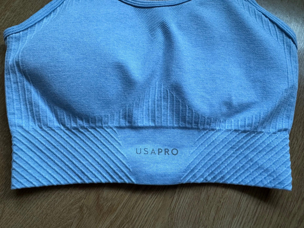 USA PRO Seamless Adjustable Sports Bra