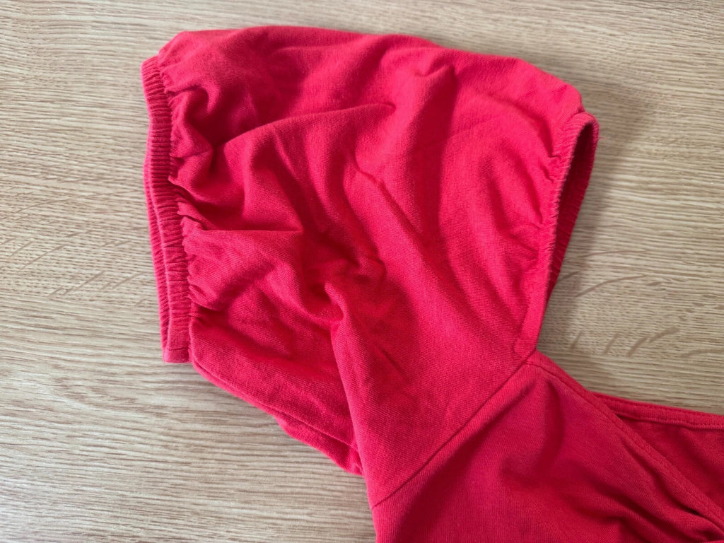 Terranova Red short sleeve top in size S