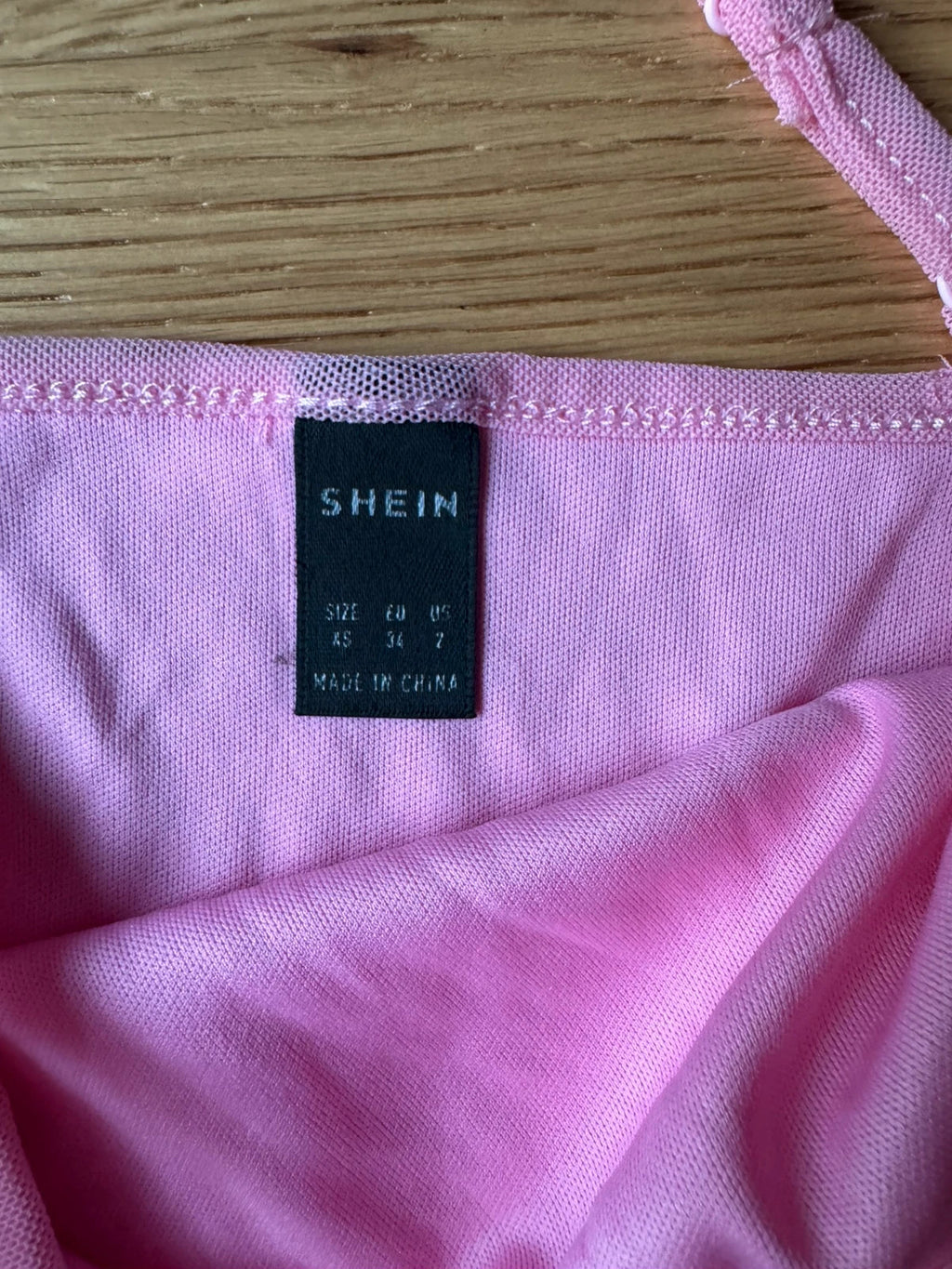 Shein Cropped Asymmetric Women's Top in size XS